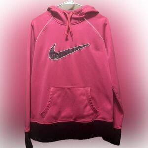 NIKE | Women’s Pink Pullover Hoodie SIZE L